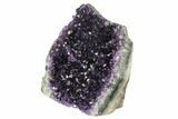 Dark Purple, Amethyst Crystal Cluster - Uruguay #123785-2